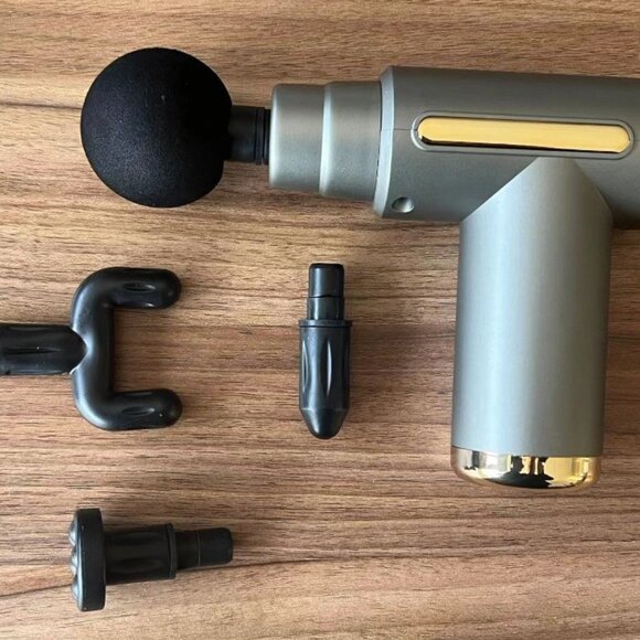 USB charging massage cervical vertebra waist relaxation vibration  massage gun - Picture 5 of 8